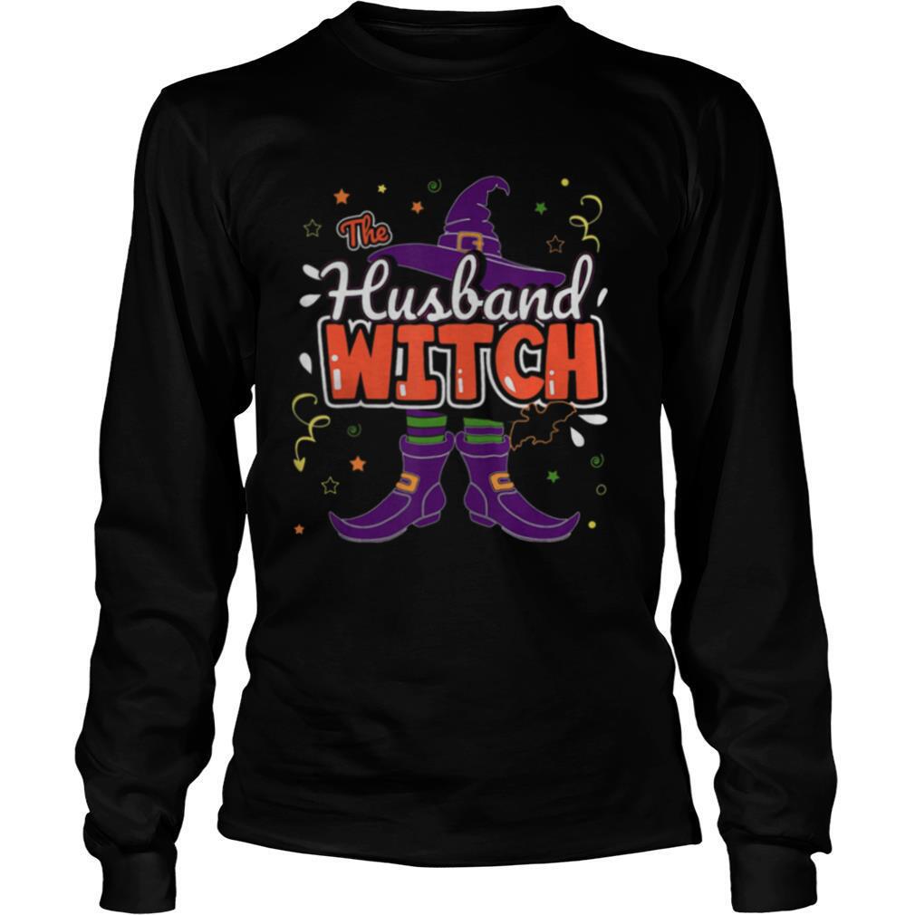 Halloween The Husband Witch Family Matching Funny Group Men shirt