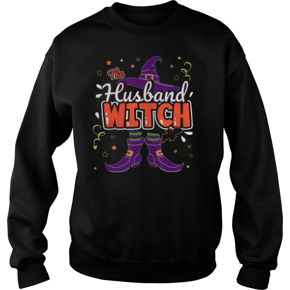 Halloween The Husband Witch Family Matching Funny Group Men shirt