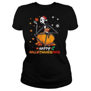 Jack Skellington Happy Hallothanksmas shirt