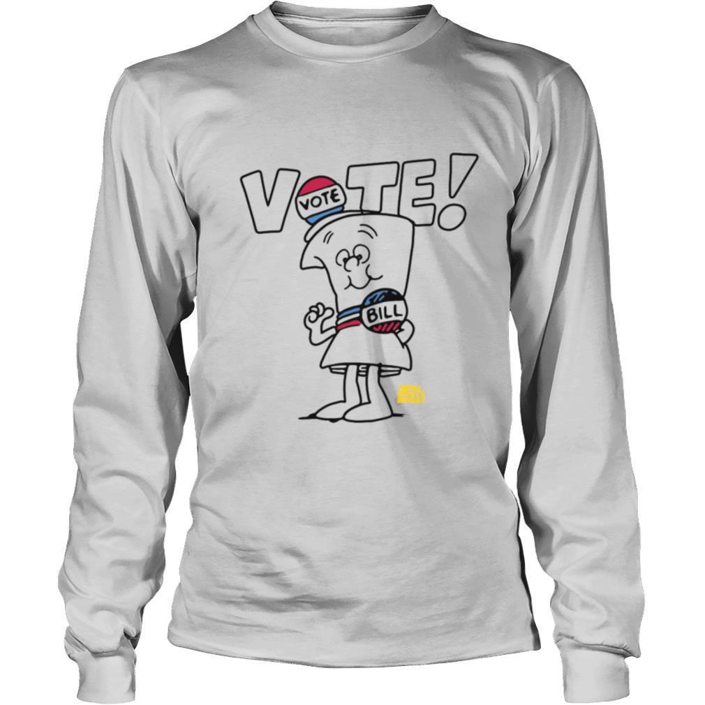 Ripple Junction Schoolhouse Rock Adult Unisex Vote with Bill Fleece Crew Sweatshirt