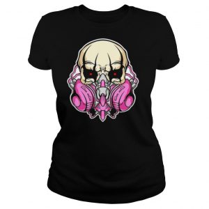 skull gas mask awesome graphic shirt