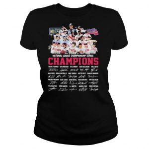 Atlanta braves national league championship series champions 2020 signatures shirt