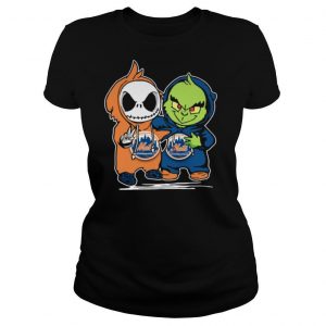 Baby Jack Skellington And Baby Grinch New York Mets shirt
