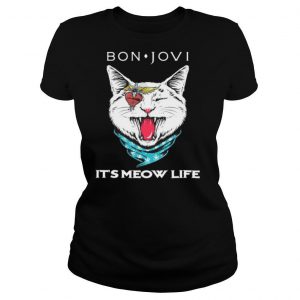Cat Bon Jovi It’s Meow Life shirt