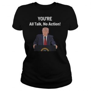 Donald trump biden debate all talk no action meme shirt