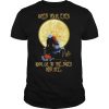 Halloween nightmare open your eyes look us to the skies and see moon shirt