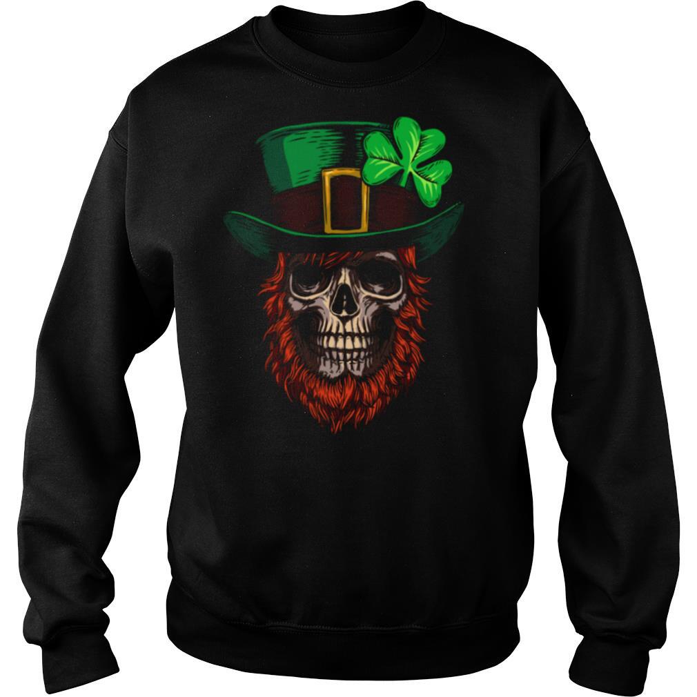 Saint Patricks Skull Man Day Of Dead Muertos shirt