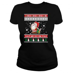 Snoopy santa claus ugly christmas shirt