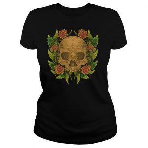 Sugar Skull Flower Dia De Muertos Day Of The Dead shirt