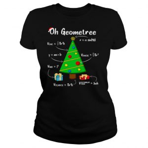 Geometry Math Science Teacher Christmas 2020 Oh Geometree shirt