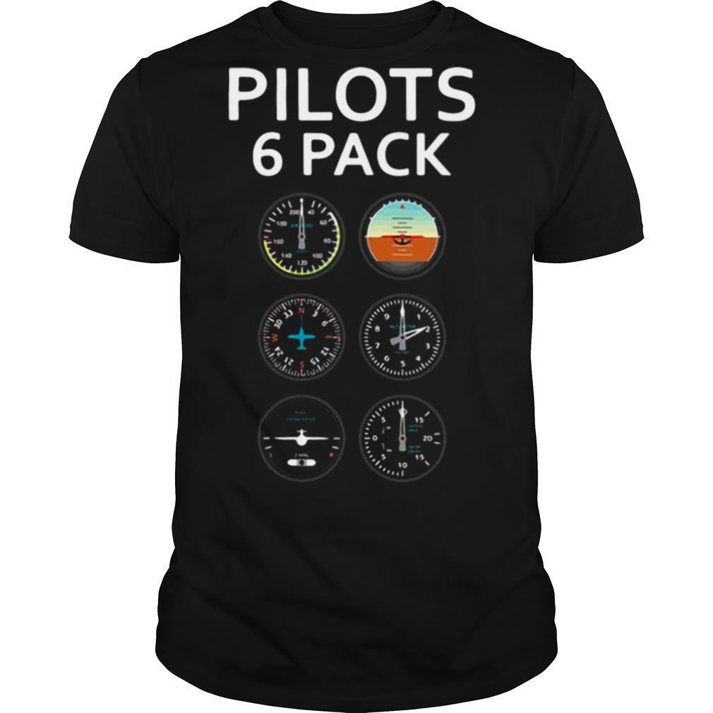 Aviator Pilots 6 pack shirt