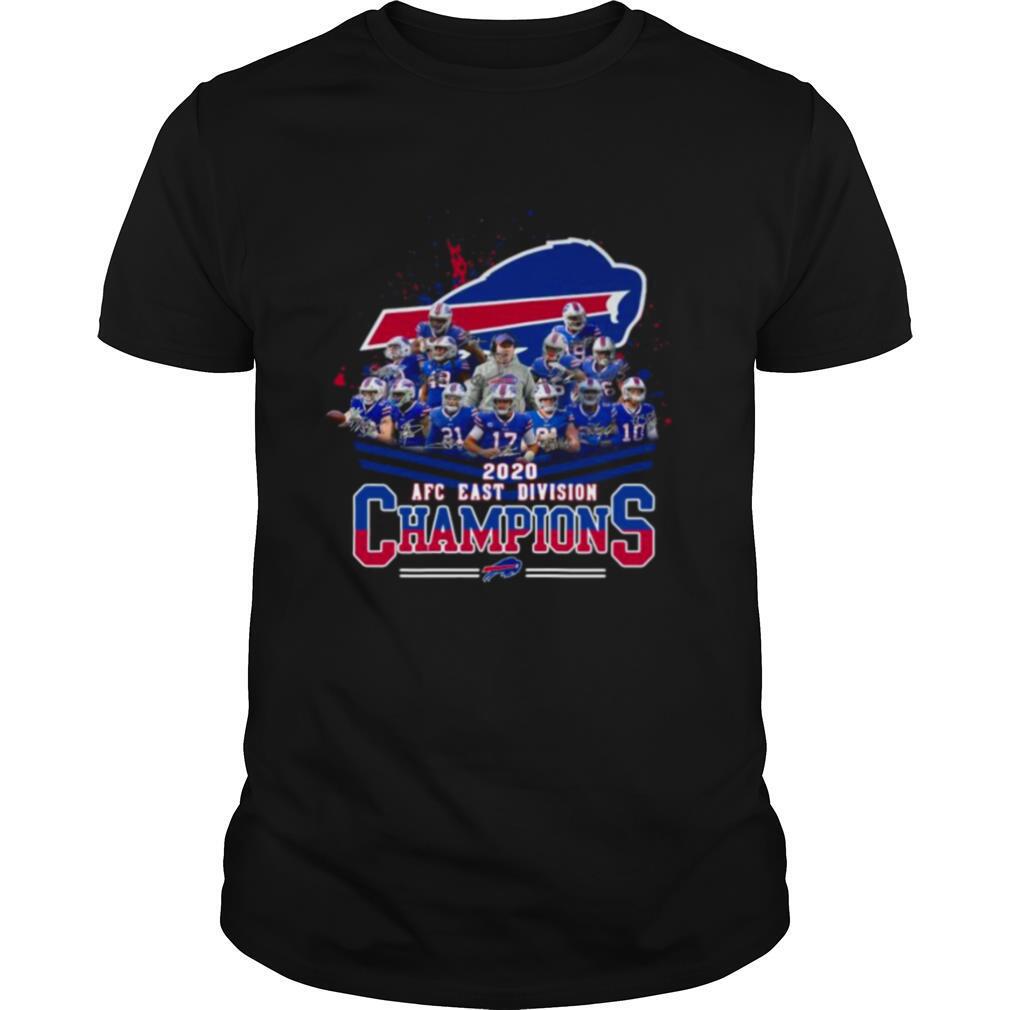 Buffalo Bills 2020 Afc east division Champions shirt