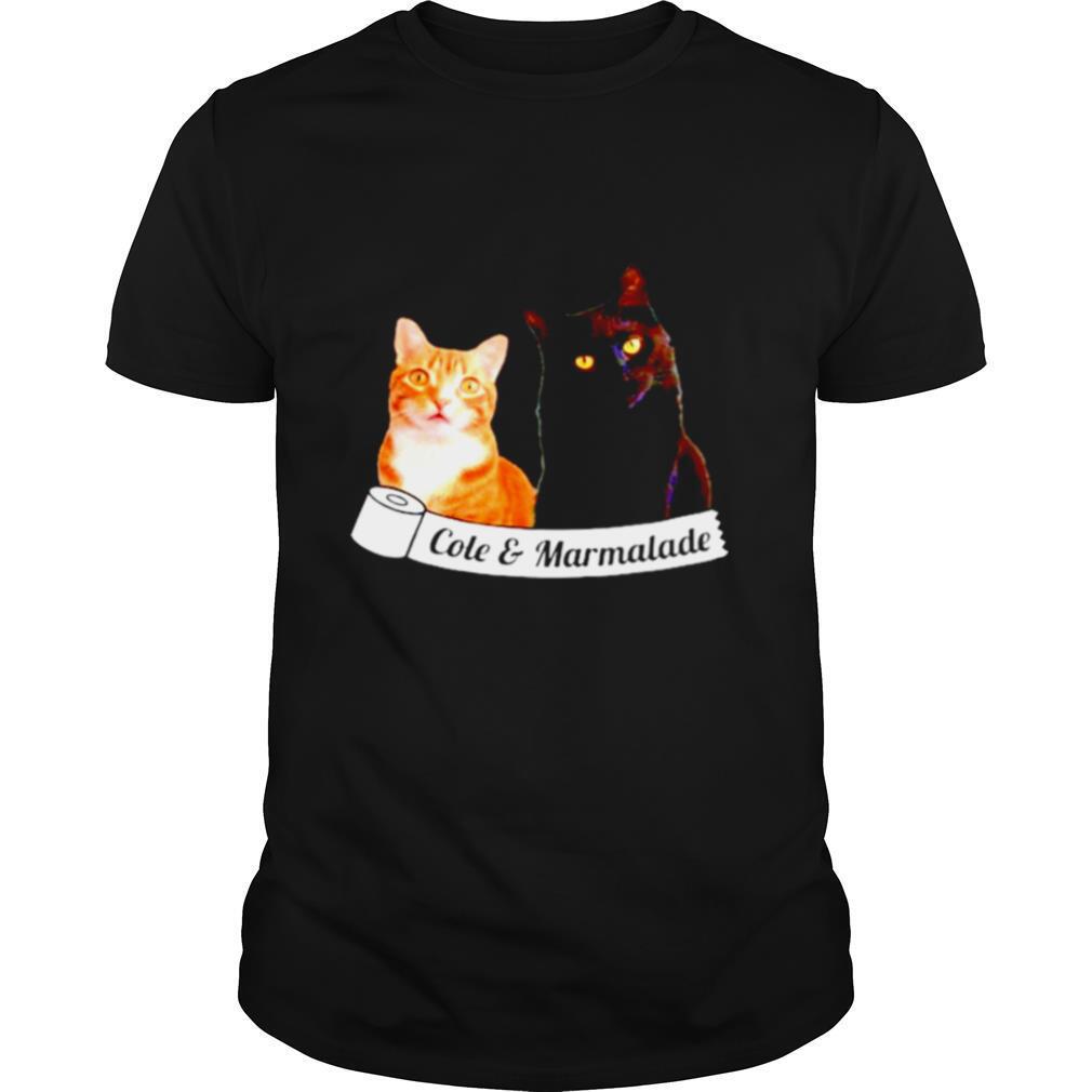 Cole and Marmalade cat shirt