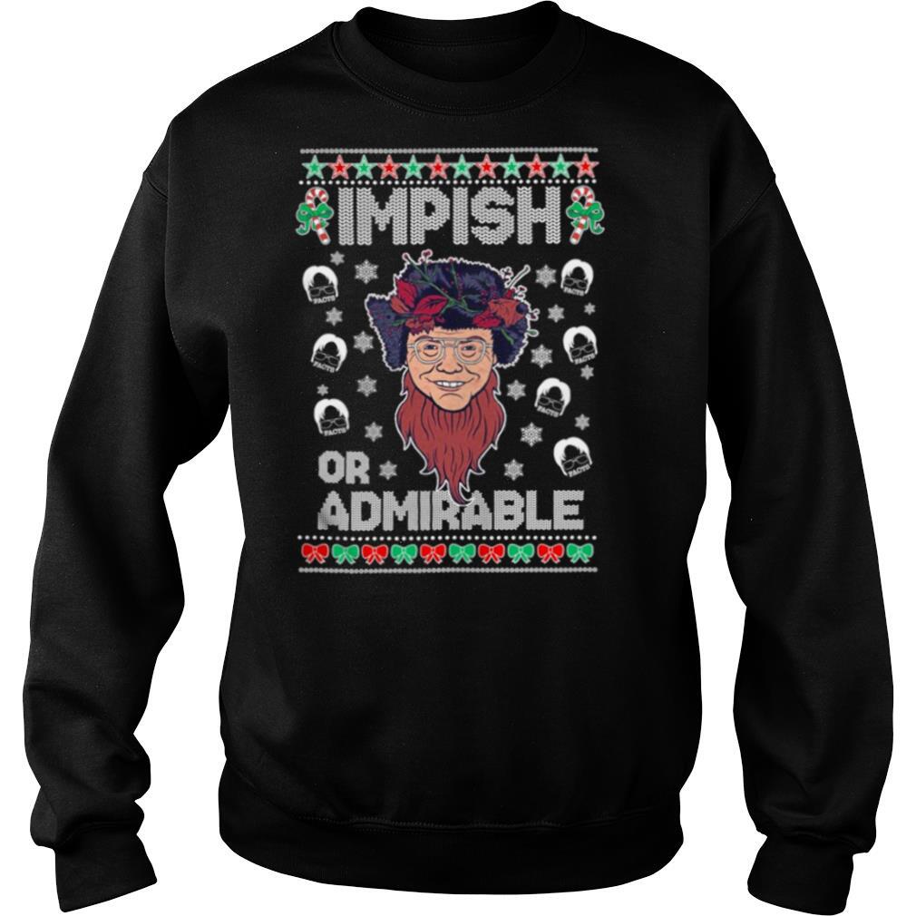 Dwight Schrute Impish Or Admirable Christmas shirt