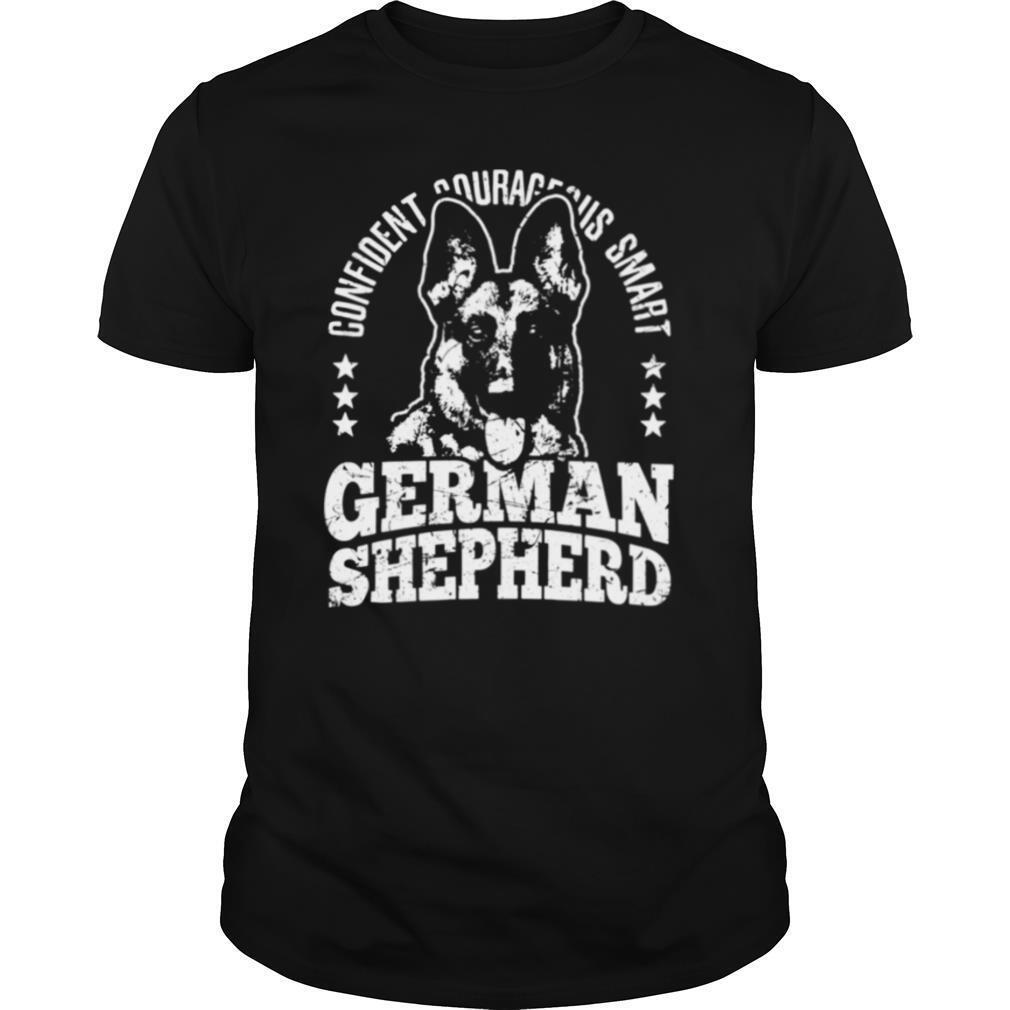 German Shepherd Dog Confident Courageous Smart Alsatian Dog shirt