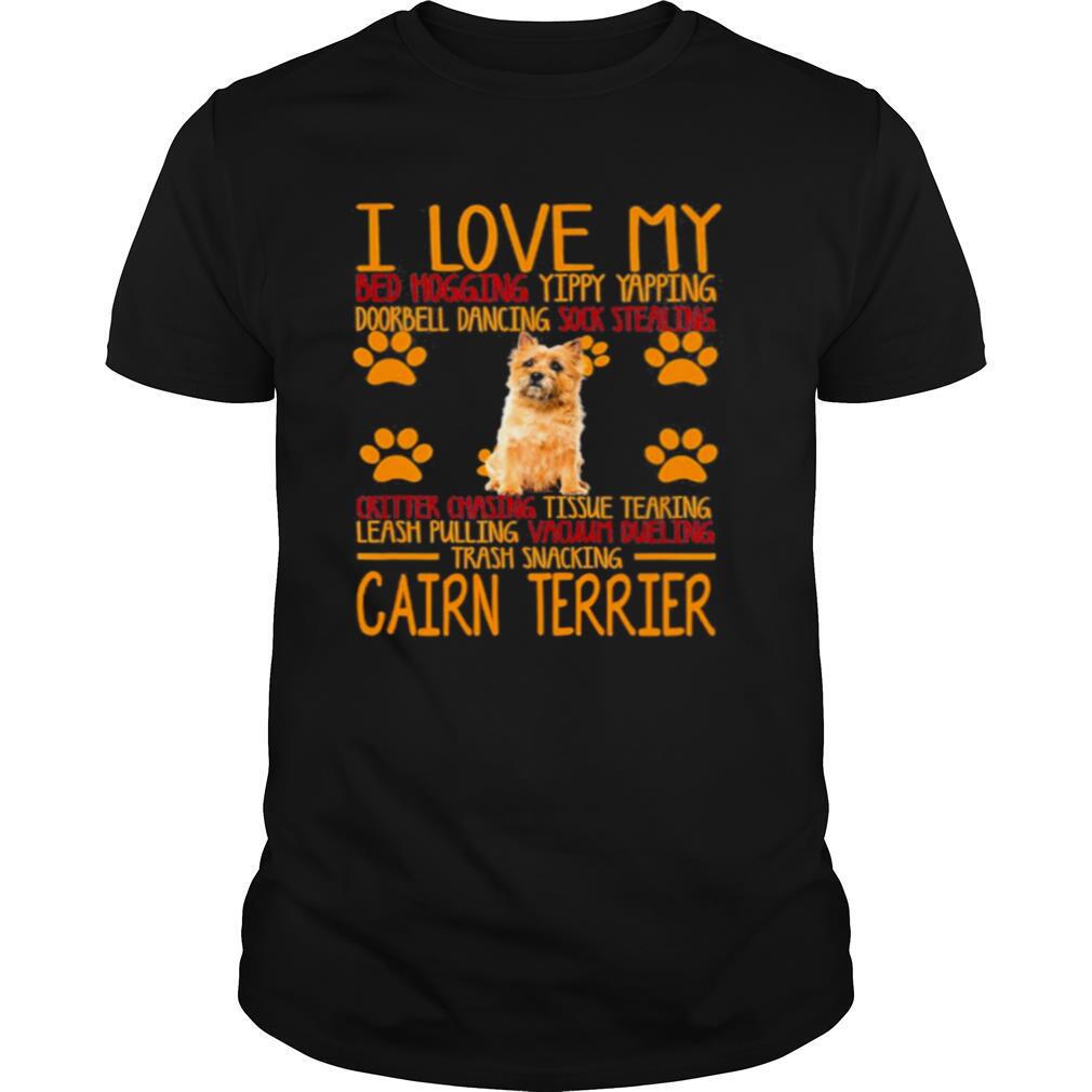 I love my cairn terrier shirt