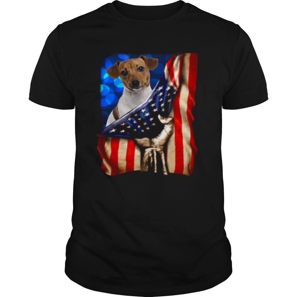 Jack Russell Terrier America 4th Of July Independence Day shirt