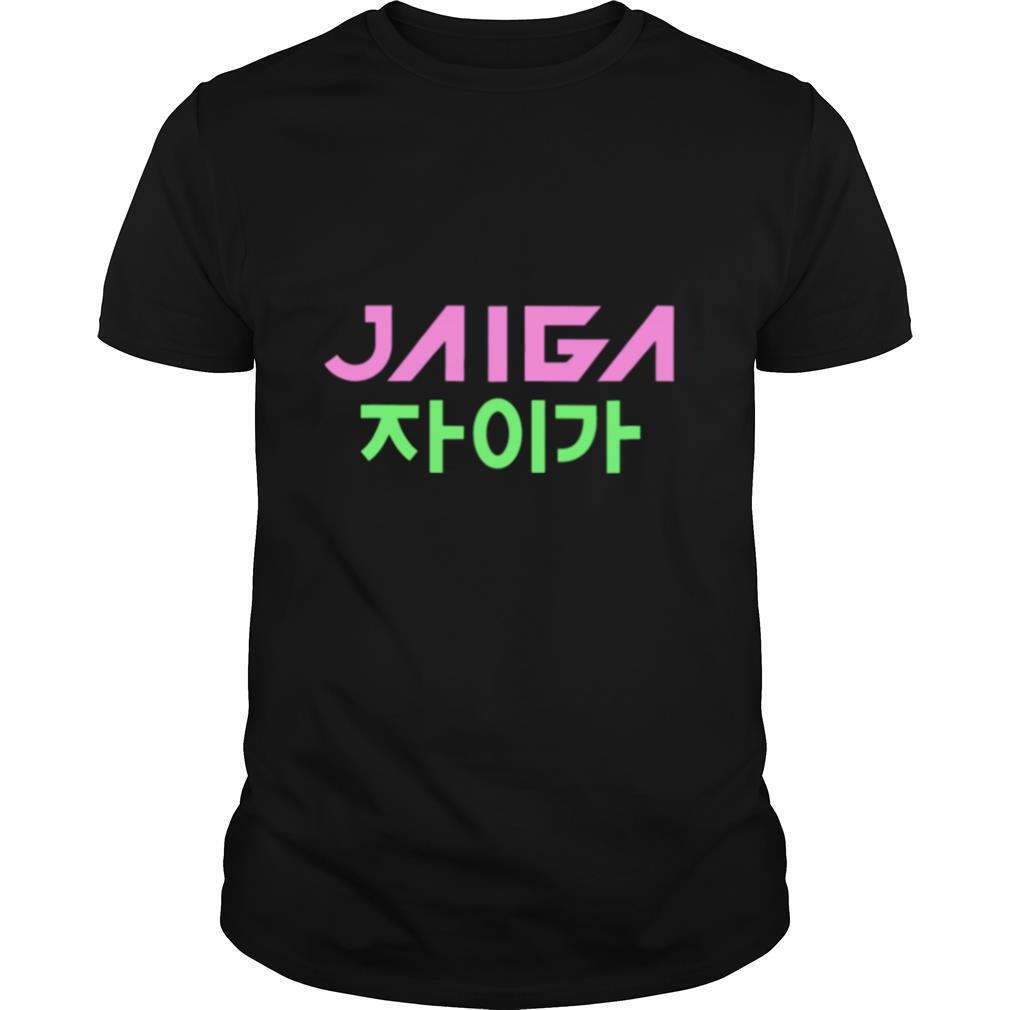Jaiga Korean Themed With Globe shirt