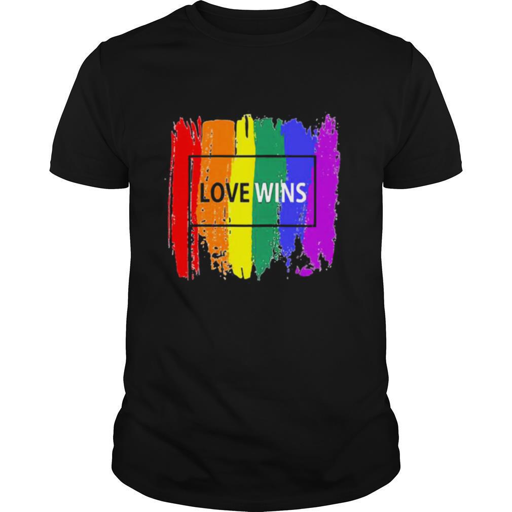 LGBT love wins shirt