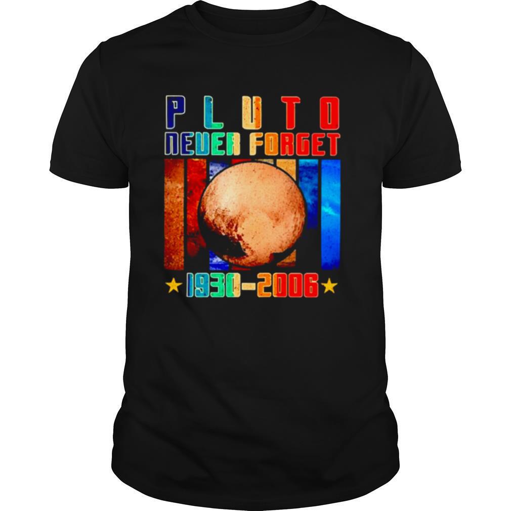 Pluto Never Forget 1930 2006 vintage shirt