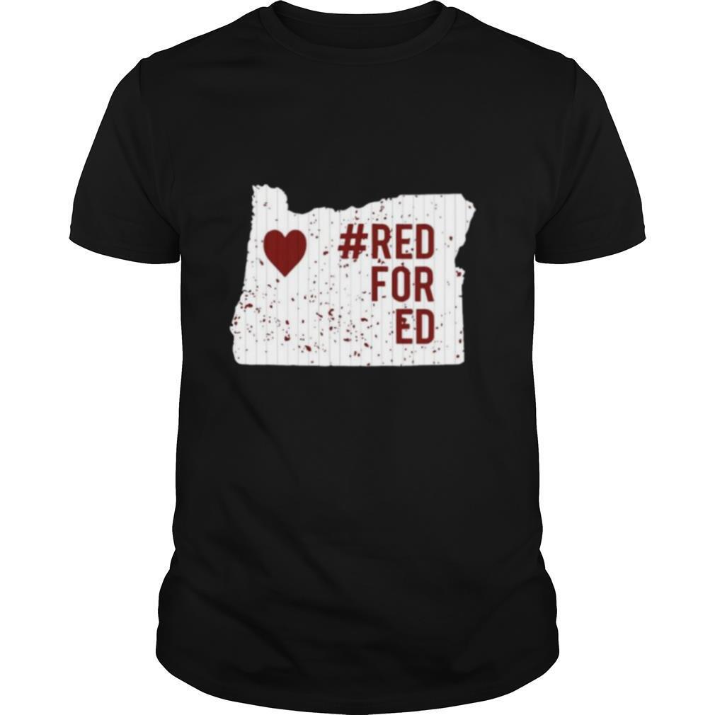 Red For Ed shirt