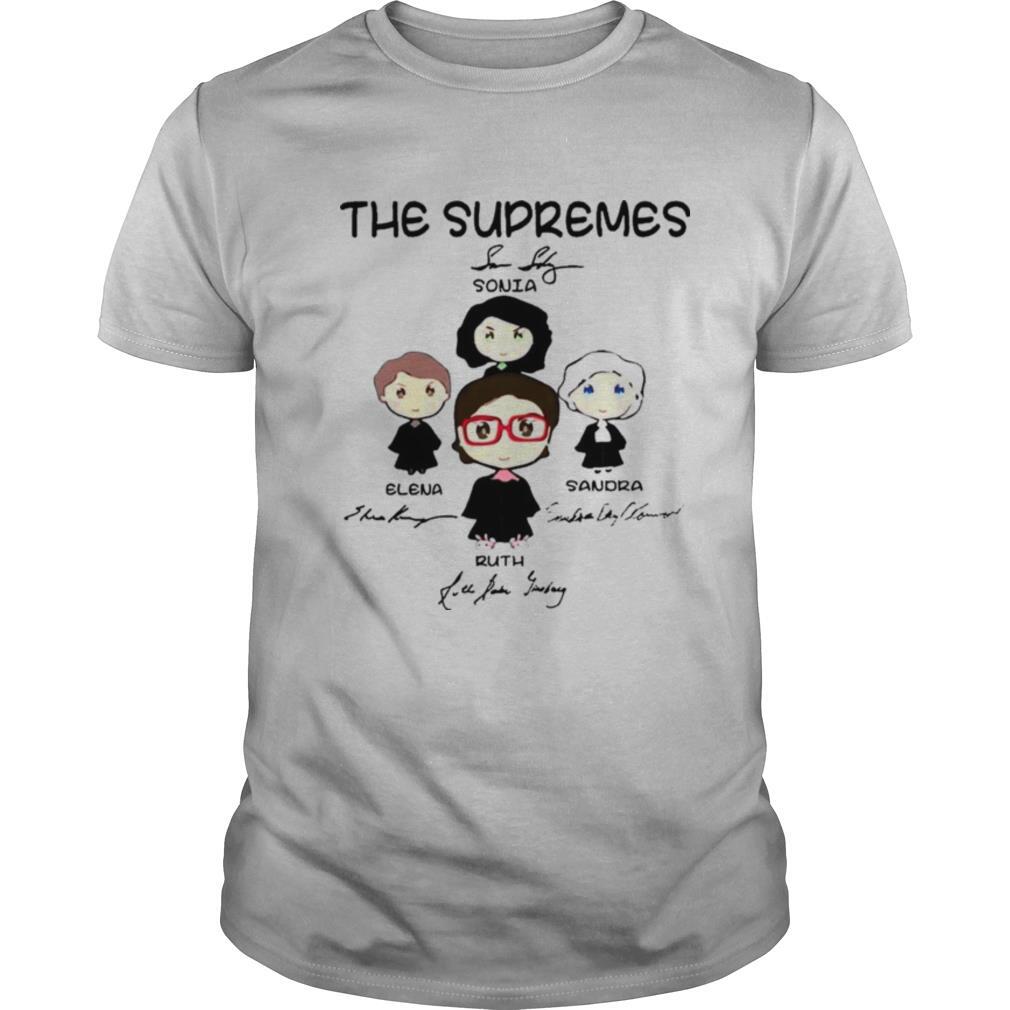 The Supremes Signatures shirts
