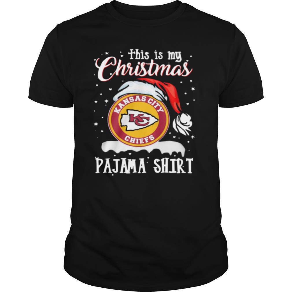 This Is My Christmas Kansas City Chiefs Pajama shirt