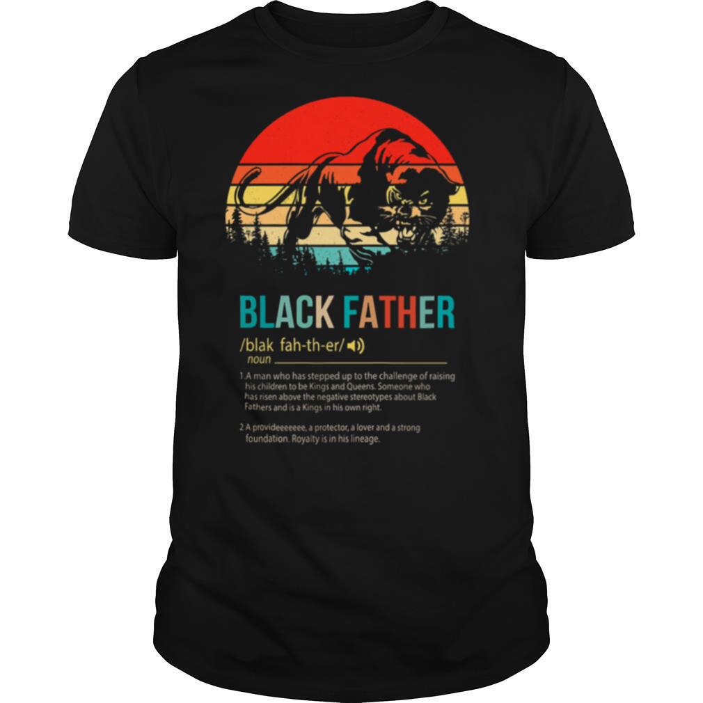 Tiger Black Father vintage shirt
