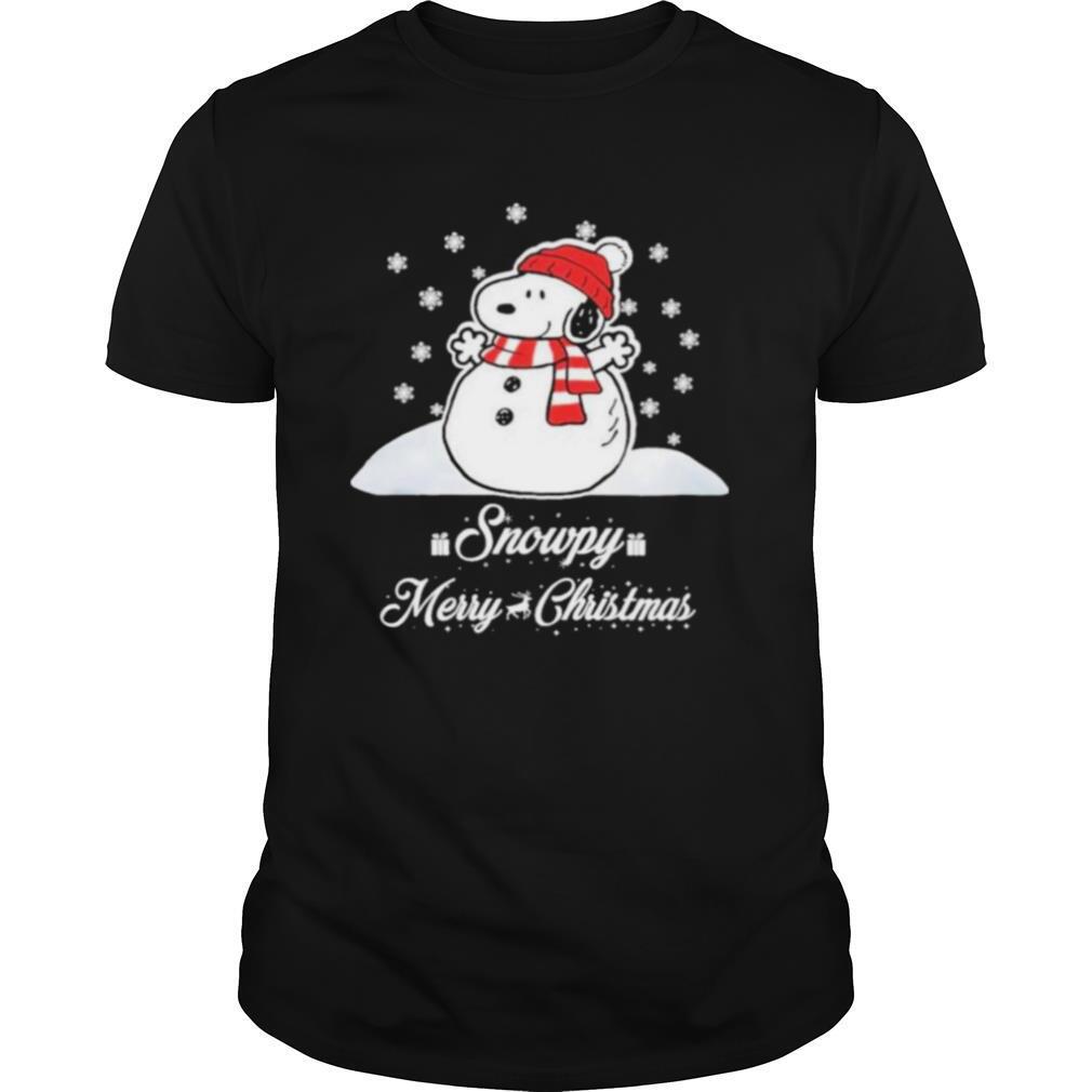 snowpy merry christmas sweater christmas snoopy peanuts shirt