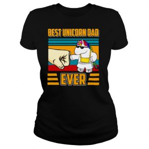 Best Unicorn Dad Ever Vintage shirt