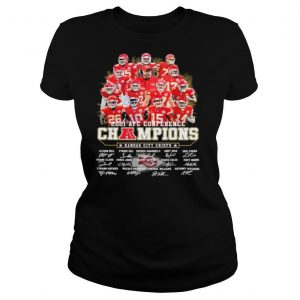 Kansas City Chiefs Team Players 2021 Afc Conference Champions Signatures shirt