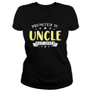 promoted to uncle est 2021 tshirt