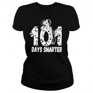101 Days Smarter Dalmation Dog shirt