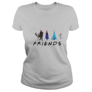 Friends Disney Frozen Elsa Olaf Anna shirt
