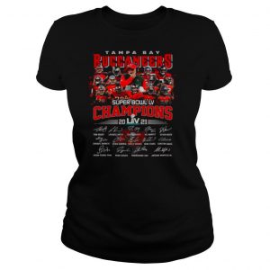 The Tampa Bay Buccaneers Team Football Players With Super Bowl Lv Champions 2021 Signatures shirt