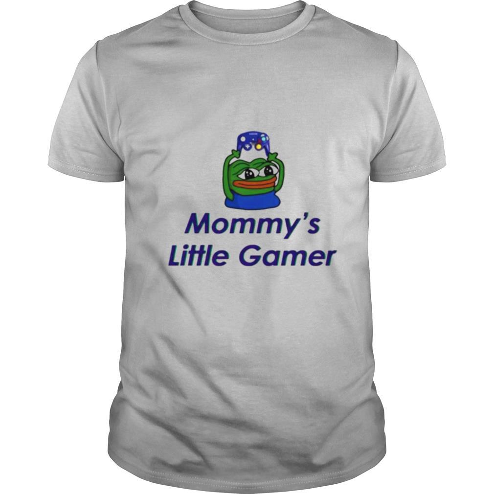 Frog pepe mommy’s little gamer shirt