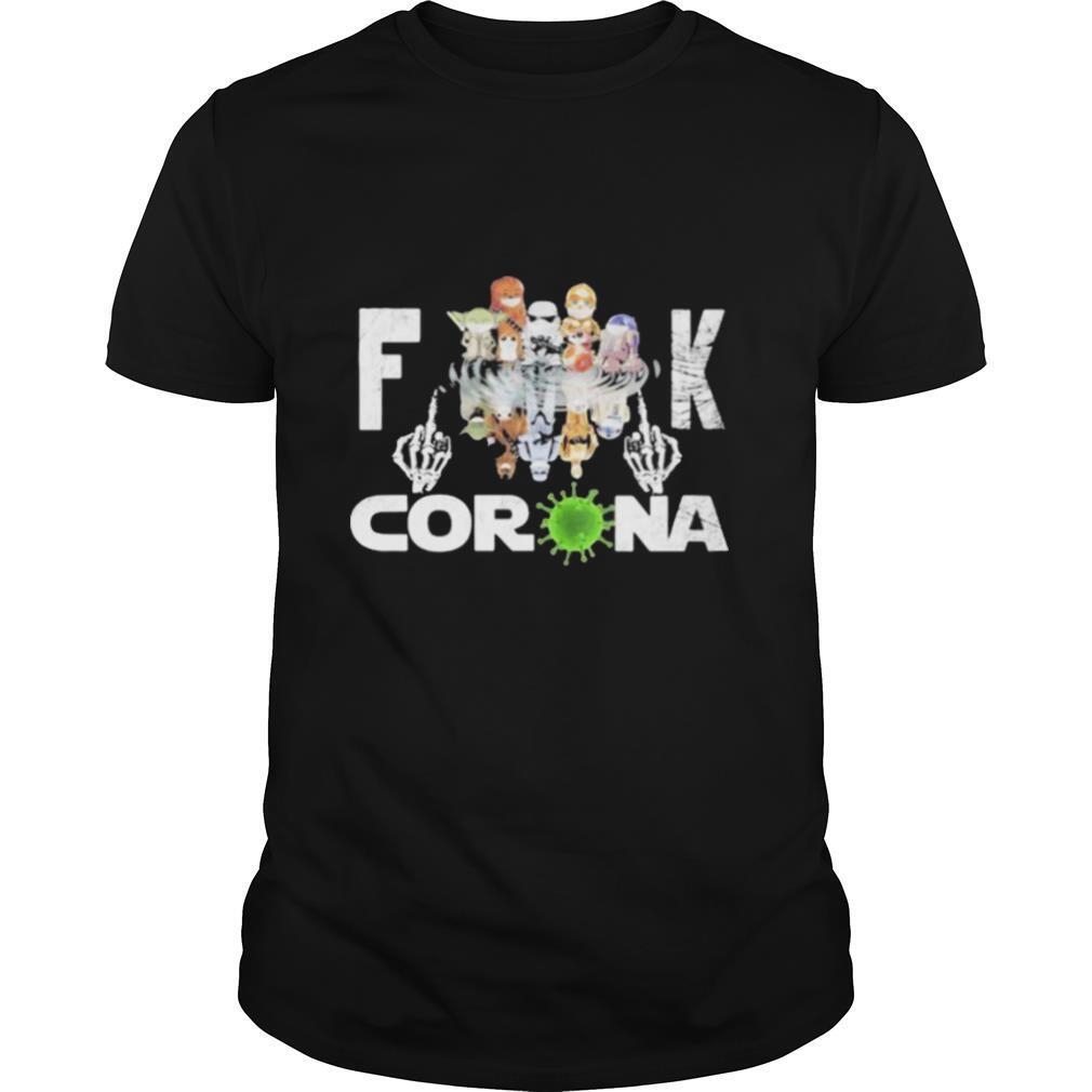 Fuck Corona Skull Star Wars Shirt