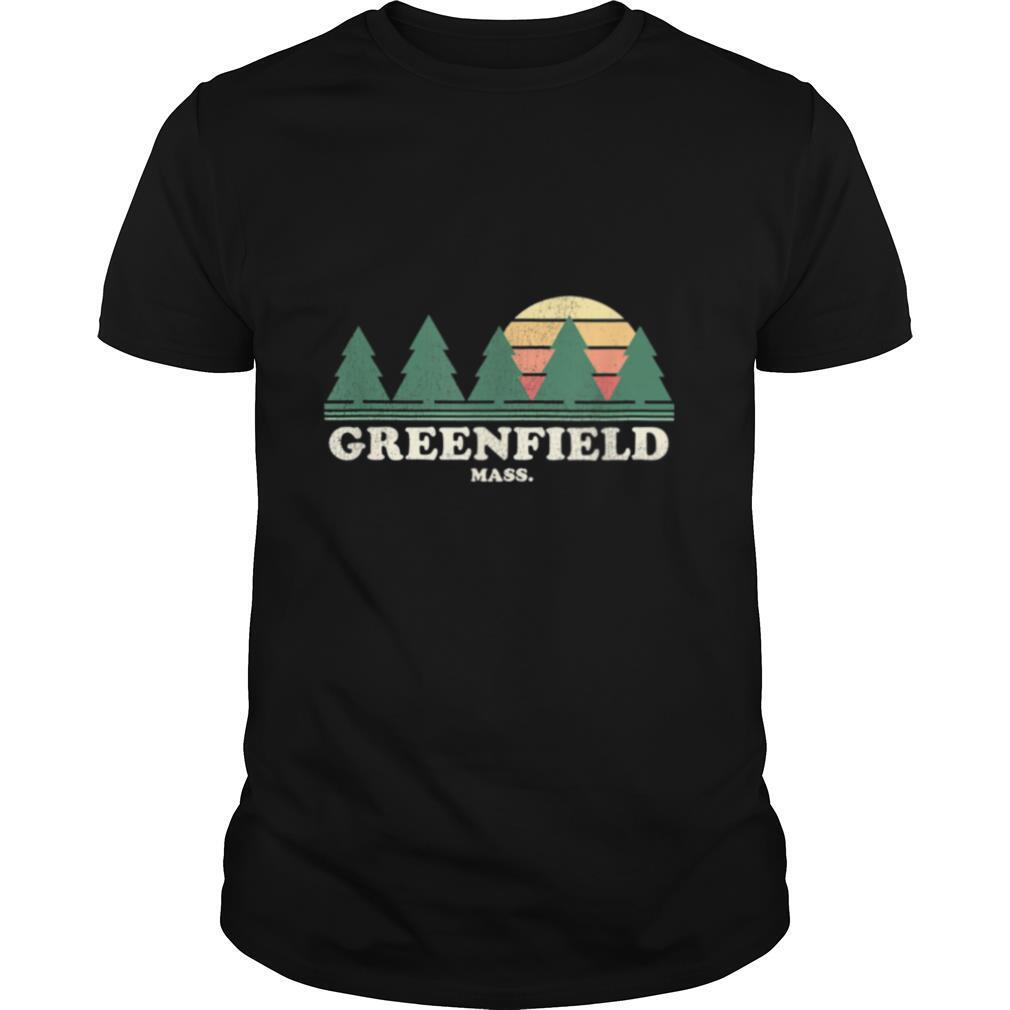 Greenfield MA Vintage Throwback Shirt