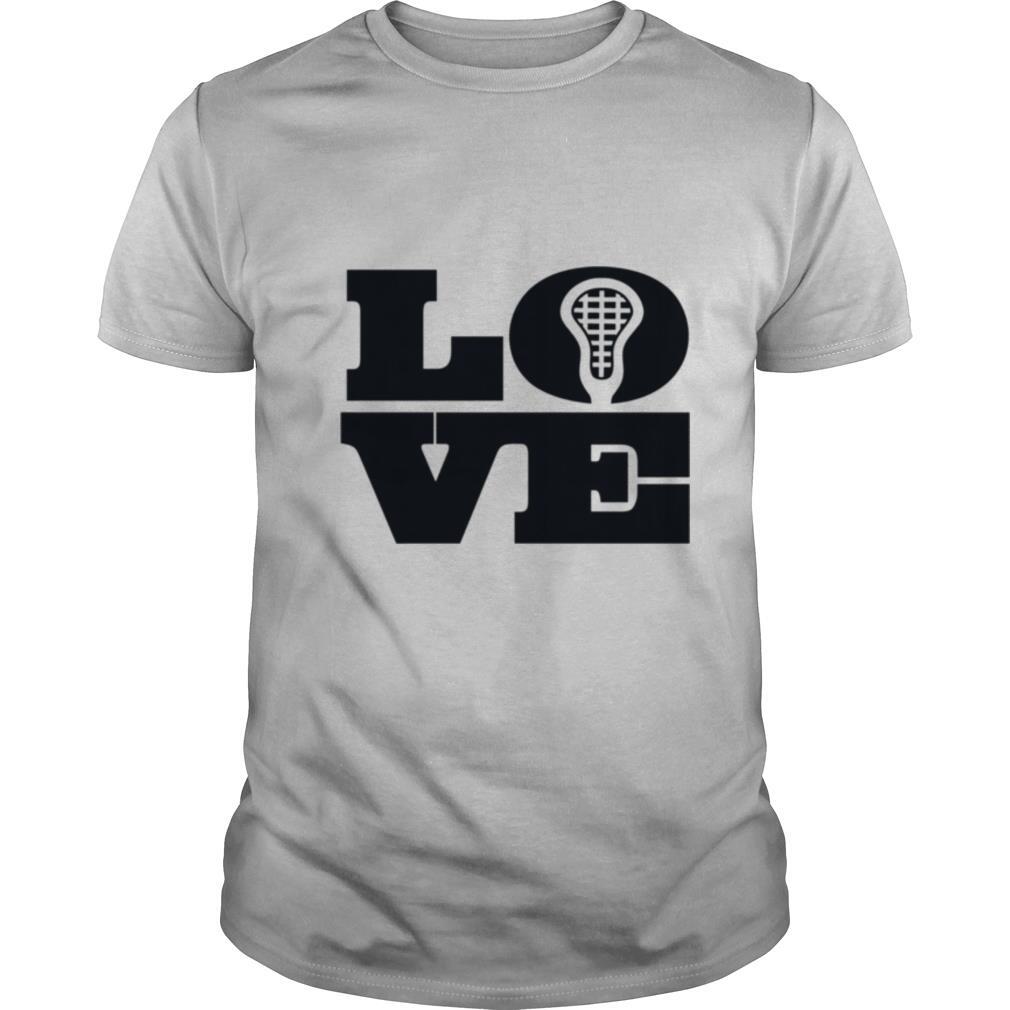 Lacrosse Big Love LAX Head Perfect for Girls & Shirt