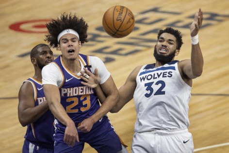 New coach Chris Finch's first home game with Timberwolves has old result with 118-99 loss to Suns