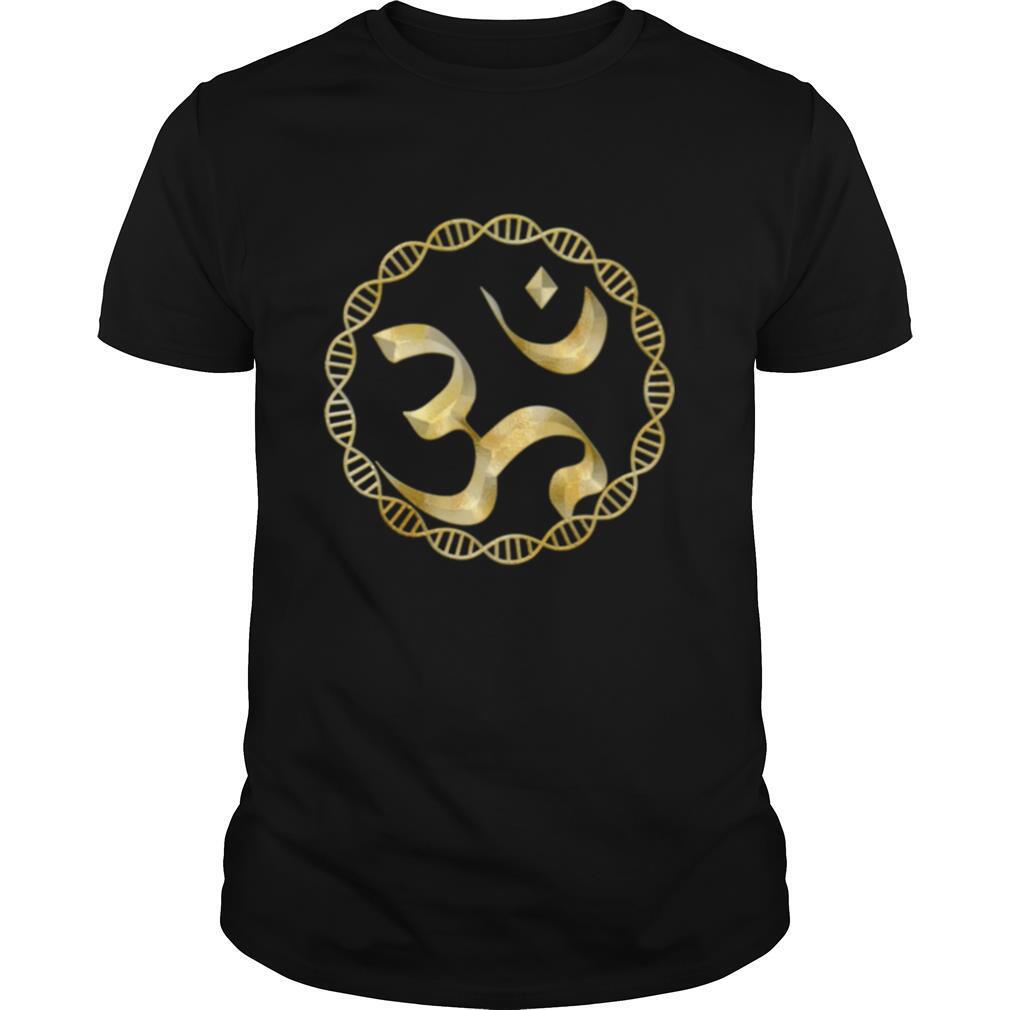 Yoga OM Symbol DNA Mandala Shirt