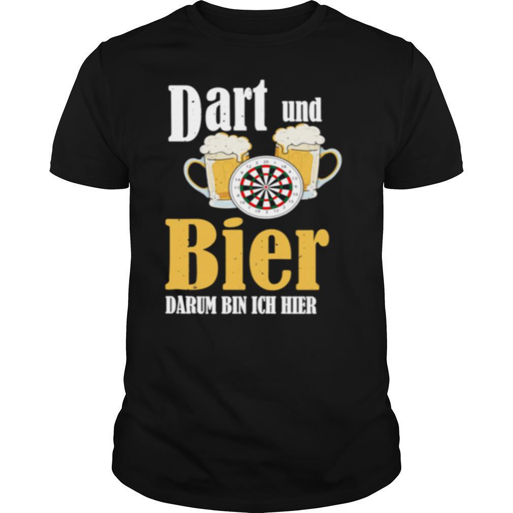 Bier Spruch Bullseye Evolution Papa Darten Jungs Shirt