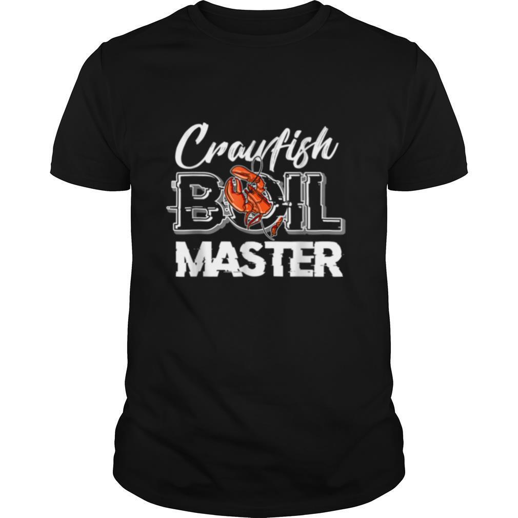 Crawfish Boil Master Cajun Seafood Festival Retro Cooking Shirt