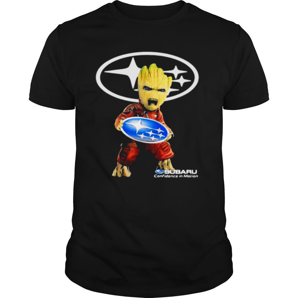 Groot Holding Subaru Confidence In Motion Logo Shirt