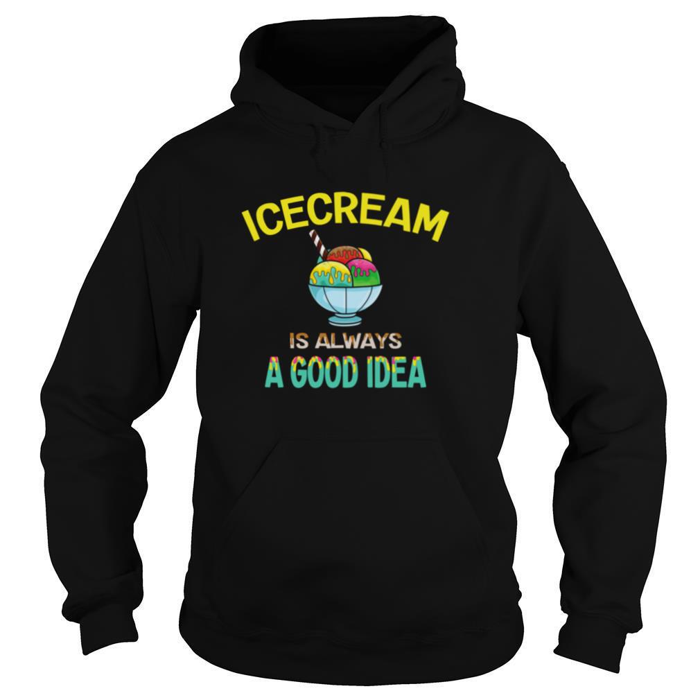 Icecream Party Ice Cream Scoop Flavor Cone Summer Decoration Shirt