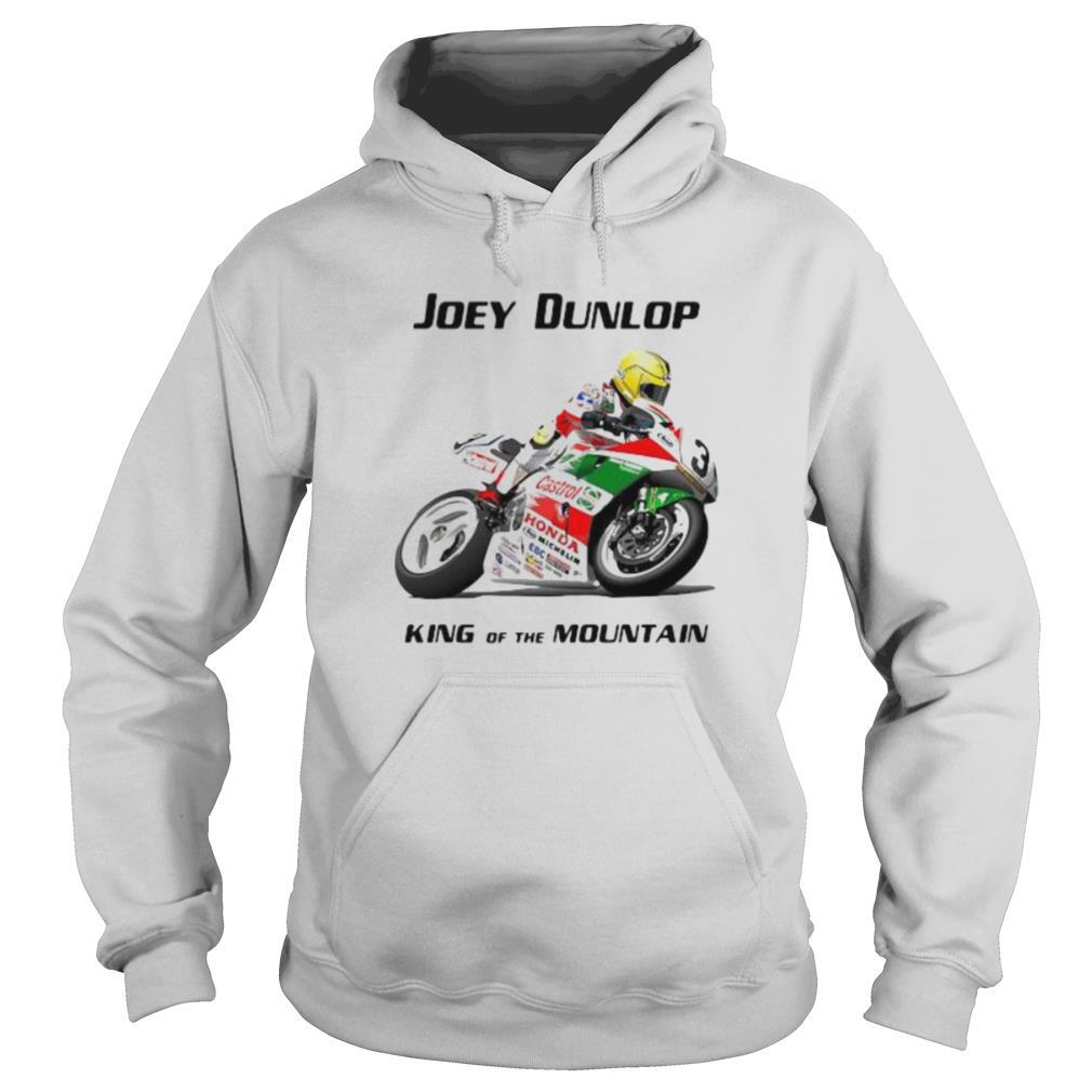 Joey Dunlop King Of The Mountain World Champion Motorcycle Shirt