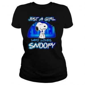 Just A Girl Who Loves Snoopy Shirt