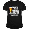 Clint’s Beer Removal Service Pints Pitchers Kegs No Job Back T Shirt