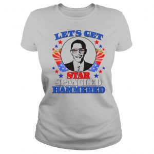 Star Spangled Hammered Funny Obama 4Th Of July Usa Gift Idea T shirt