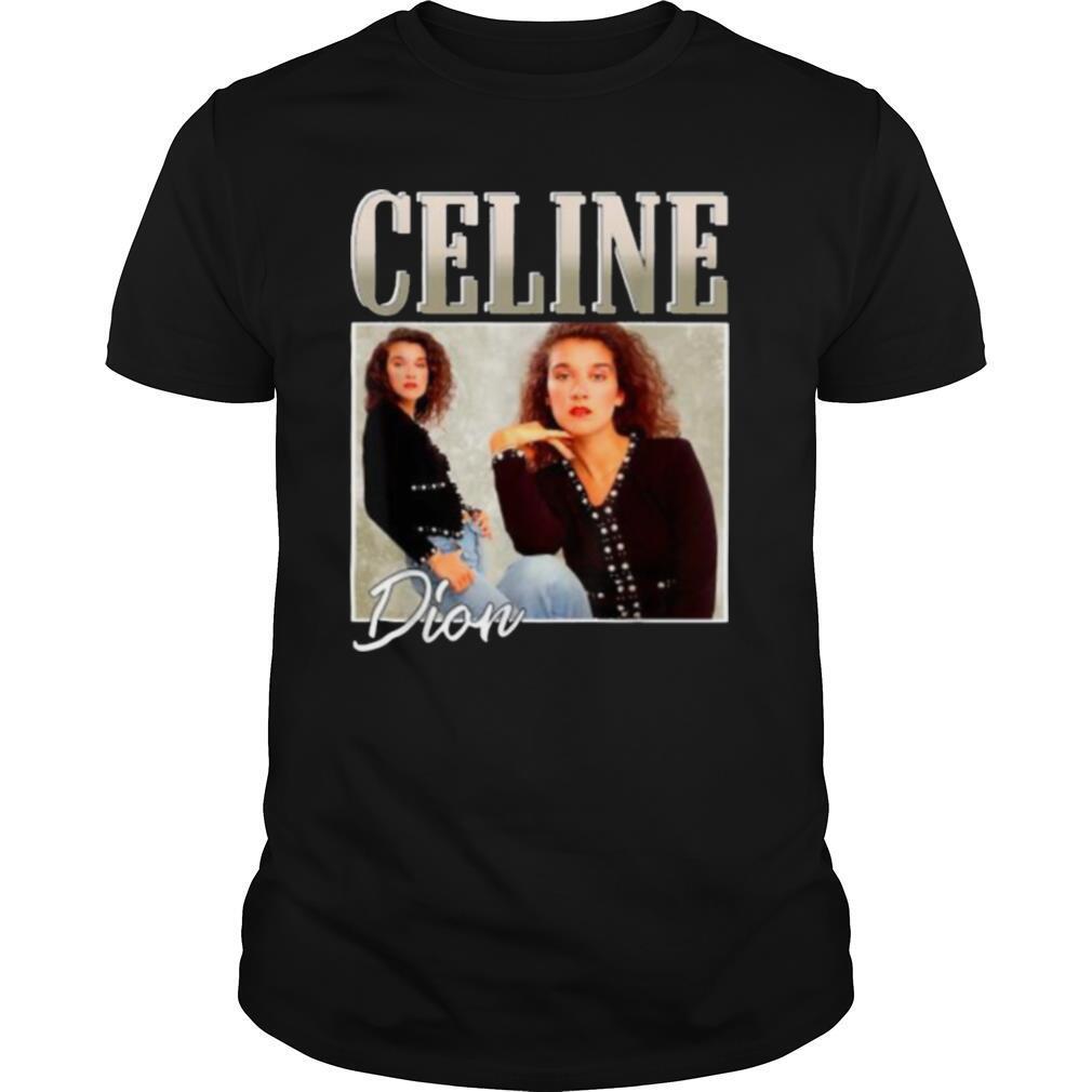Celine Dion Retro Music T Shirt